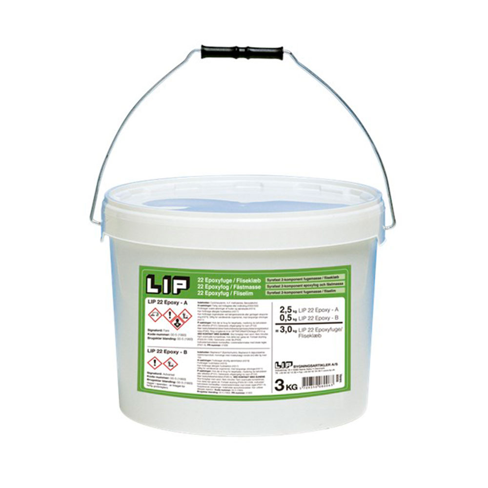 Epoksyfuge Grå 3 kg